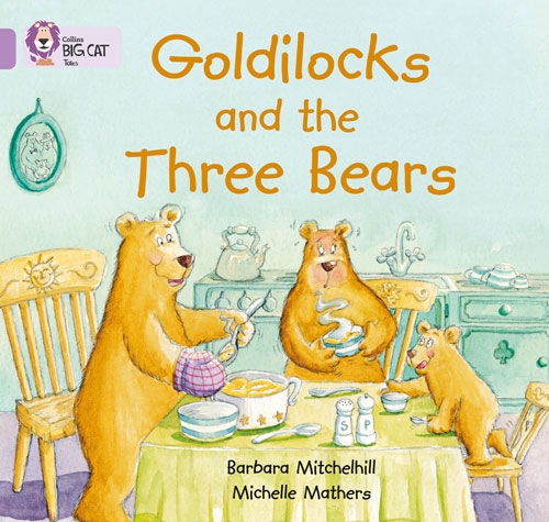 COLLINS BIG CAT GOLDILOCKS AND THREE BEARS LILAC