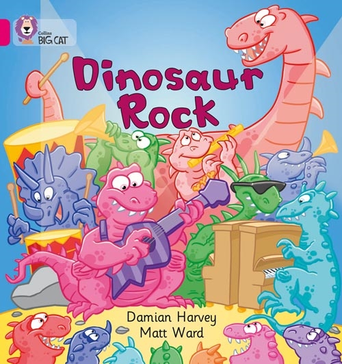 COLLINS BIG CAT DINOSAUR ROCK PINK A