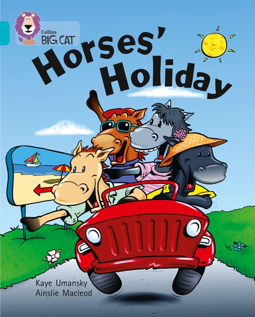 COLLINS BIG CAT HORSES HOLIDAY TURQOISE