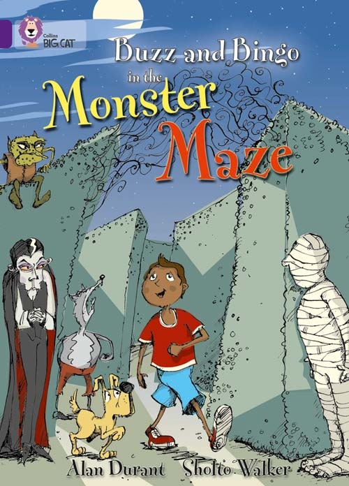 COLLINS BIG CAT BUZZ AND B. IN THE MONS.MAZE PURPL