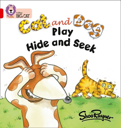 COLLINS BIG CAT CAT & DOG PLAY HIDE & SEEK RED A