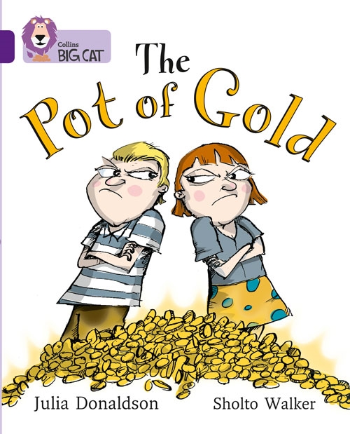 COLLINS BIG CAT THE POT OF GOLD-PURPLE BAND