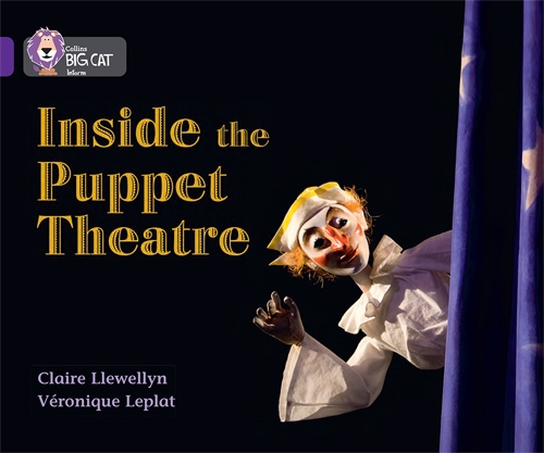 COLLINS BIG CAT INSIDE THE PUPPET THEATRE PURPLE