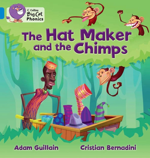 COLLINS BIG CAT THE HAT MAKER AND THE CHIMPS