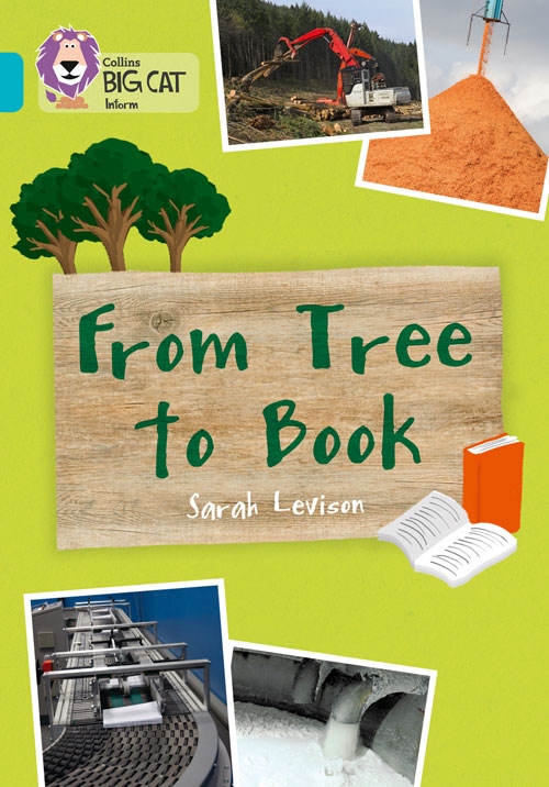 COLLINS BIG CAT FROM TREE TO BOOK TURQUOISE