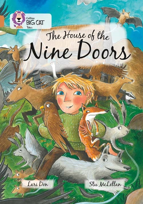 COLLINS BIG CAT-THE HOUSE OF THE NINE DOORS