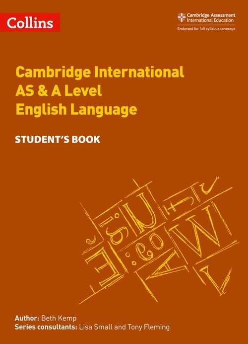 CAMBRIDGE INTERNATIONAL AS&A LEVEL ENGLISH LANGUAG