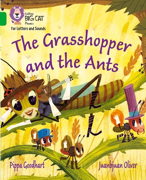 COLLINS BIG CAT THE GRASSHOPPER AND THE ANTS