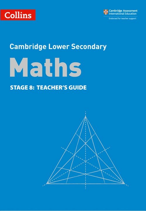 LOWER SECONDARY MATHS TG 8