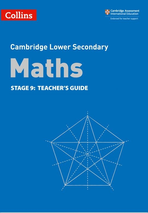 LOWER SECONDARY MATHS TG 9
