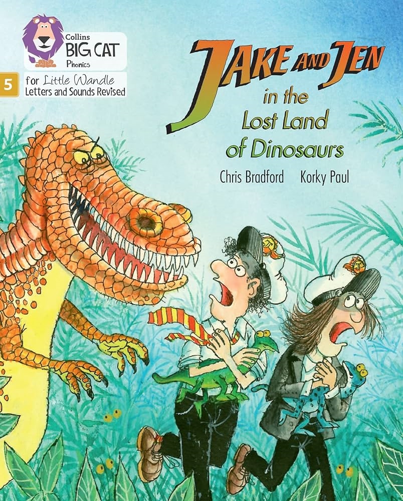 LITTLE WANDLE JAKE AND JEN IN THE LAST OF DINOSAUR