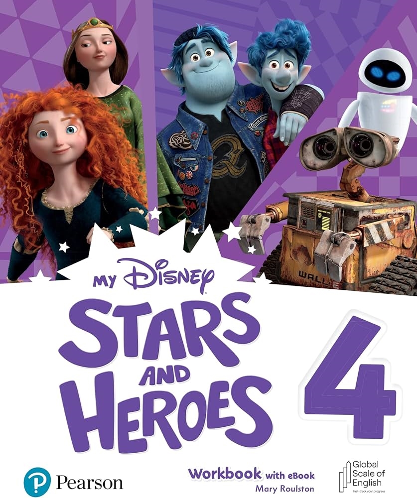 My Disney Stars and Heroes Level 4 Workbook with e