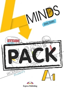 4 MINDS A1 WORKBOOK & GRAMMAR BOOK STUDENTS APP