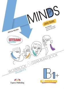 4 MINDS A2+ WORKBOOK & GRAMMAR BOOK STUDENTS APP