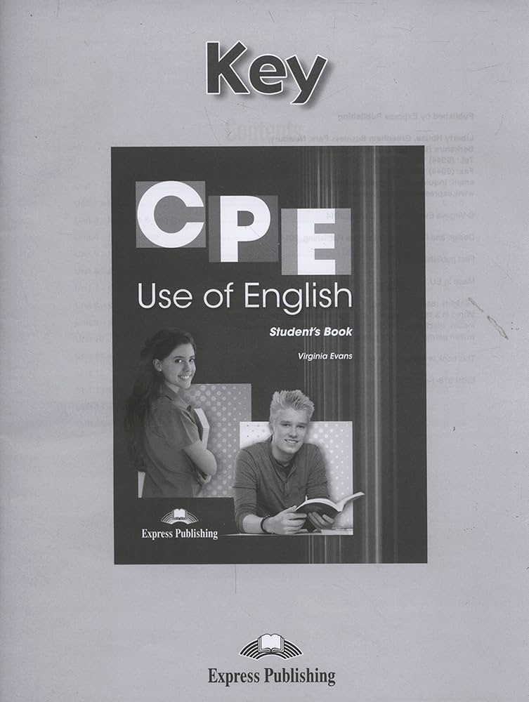 CPE USE OF ENGLISH 1 FOR THE REVISED KEY