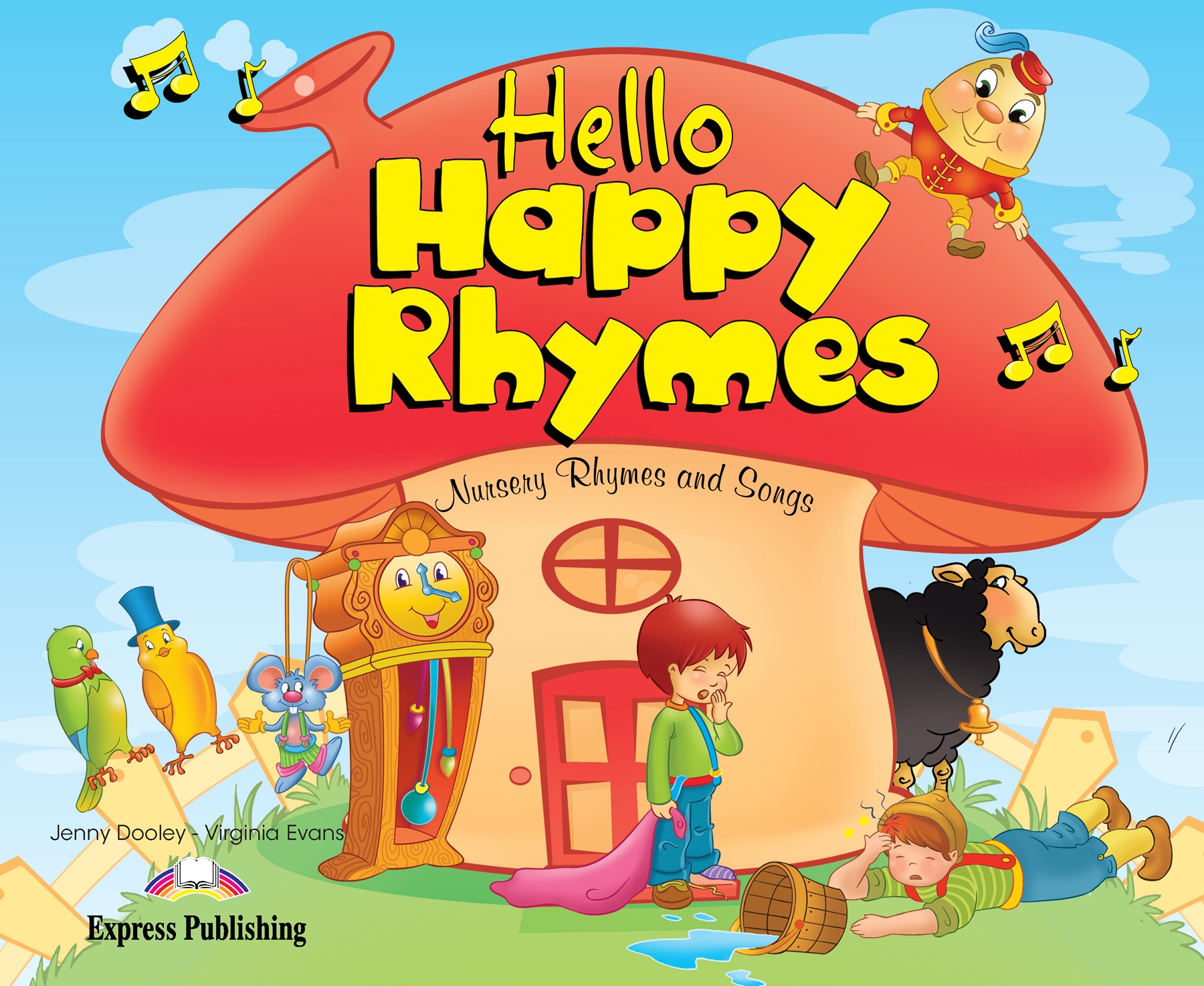 HELLO HAPYY RHYMES PUPIL'S BOOK WITH DVD
