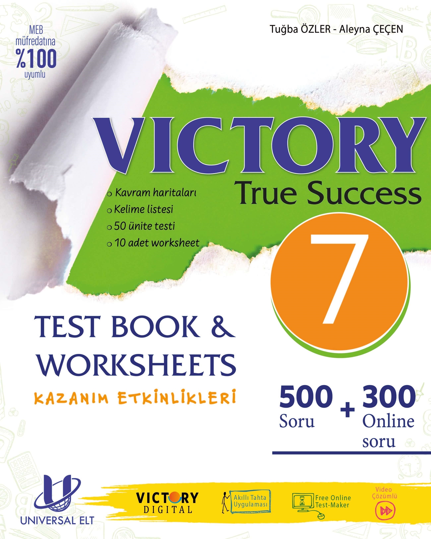 VICTORY 7 TRUE SUCCESS TEST BOOK & WORKSHEETS