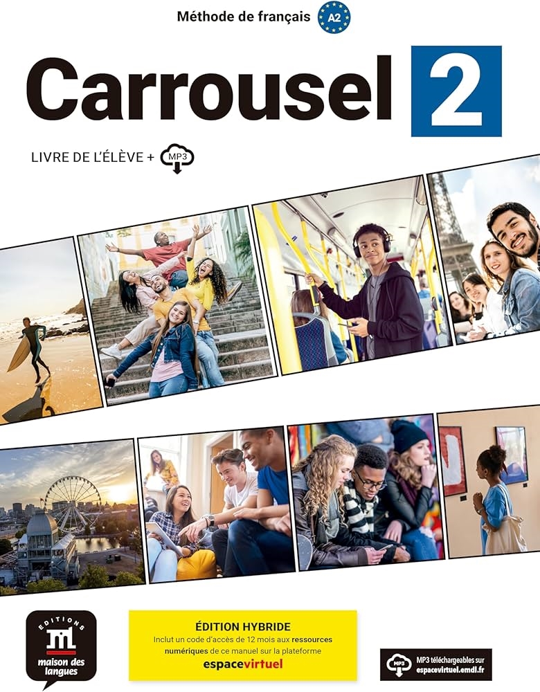 CARROUSEL 2 LIVRE DE L ELEVE . ED HYBRIDE