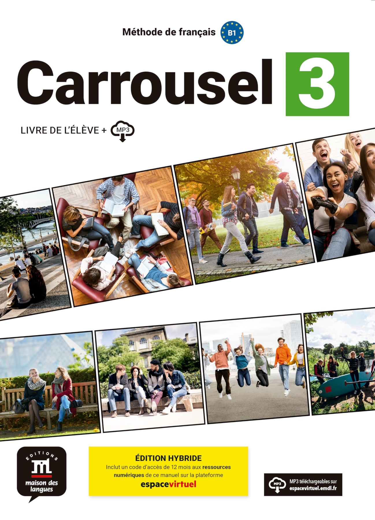 CARROUSEL 3 LIVRE DE LELEVE. ED HYBRIDE