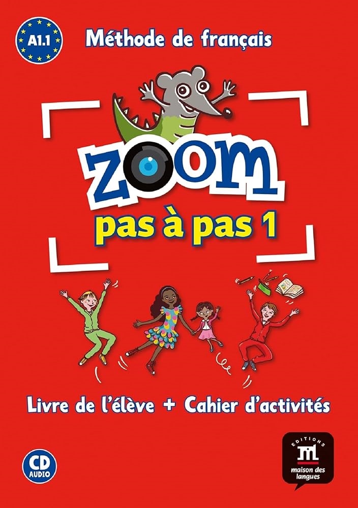 ZOOM PAS A PAS 1 LIVRE DE LELEVE+ CAHIER DACTIVITE