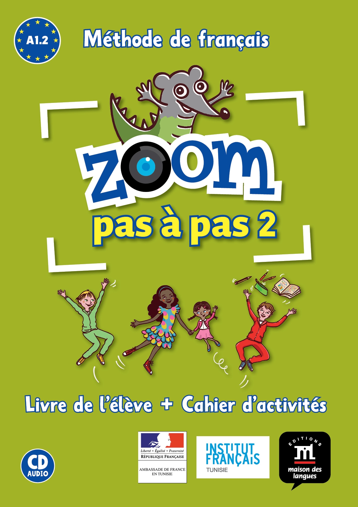 ZOOM PAS A PAS 2 LIVRE DE LELEVE+ CAHIER DACTIVITE