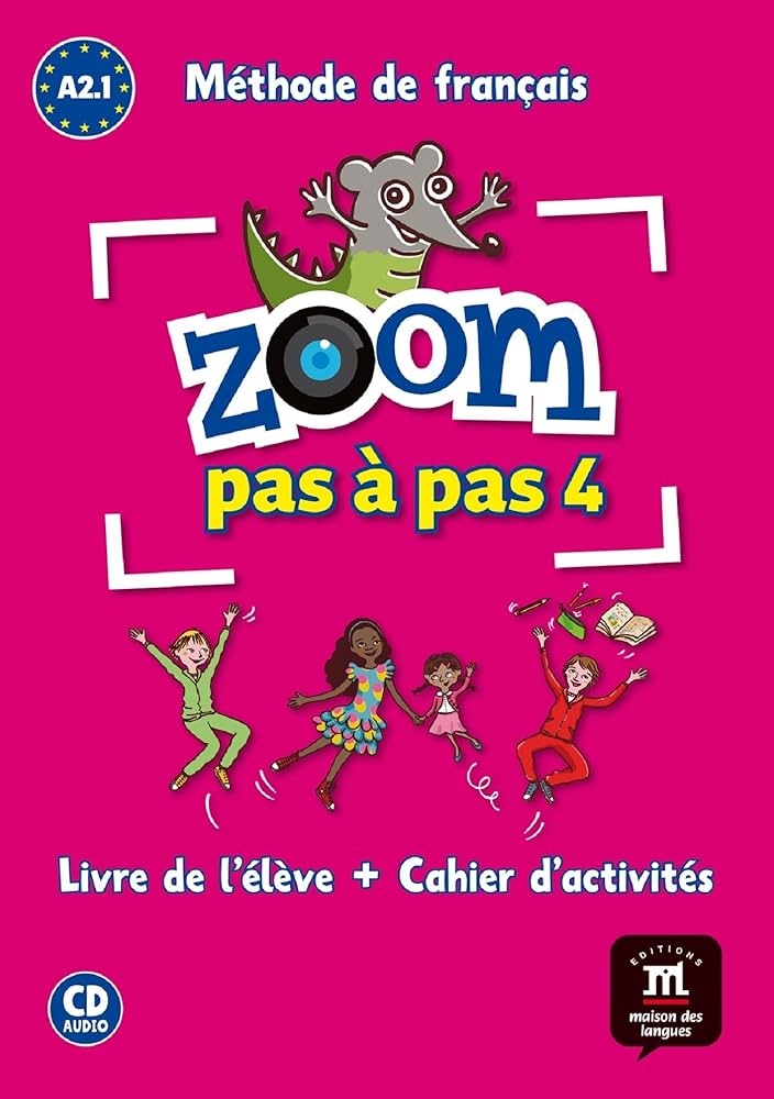 ZOOM PAS A PAS 4 LIVRE DE LELEVE+CAHIER DACTIVITE