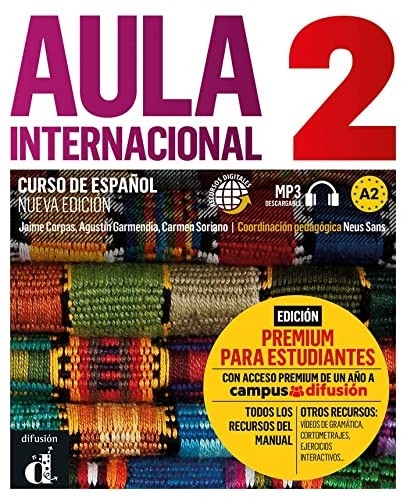 Aula Int 2 Nueva edIcIón LIbro del alumno+CD+P