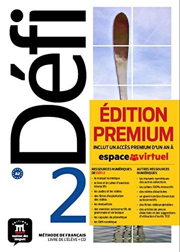 DefI 2 PremIum LIvre de léləve + CD
