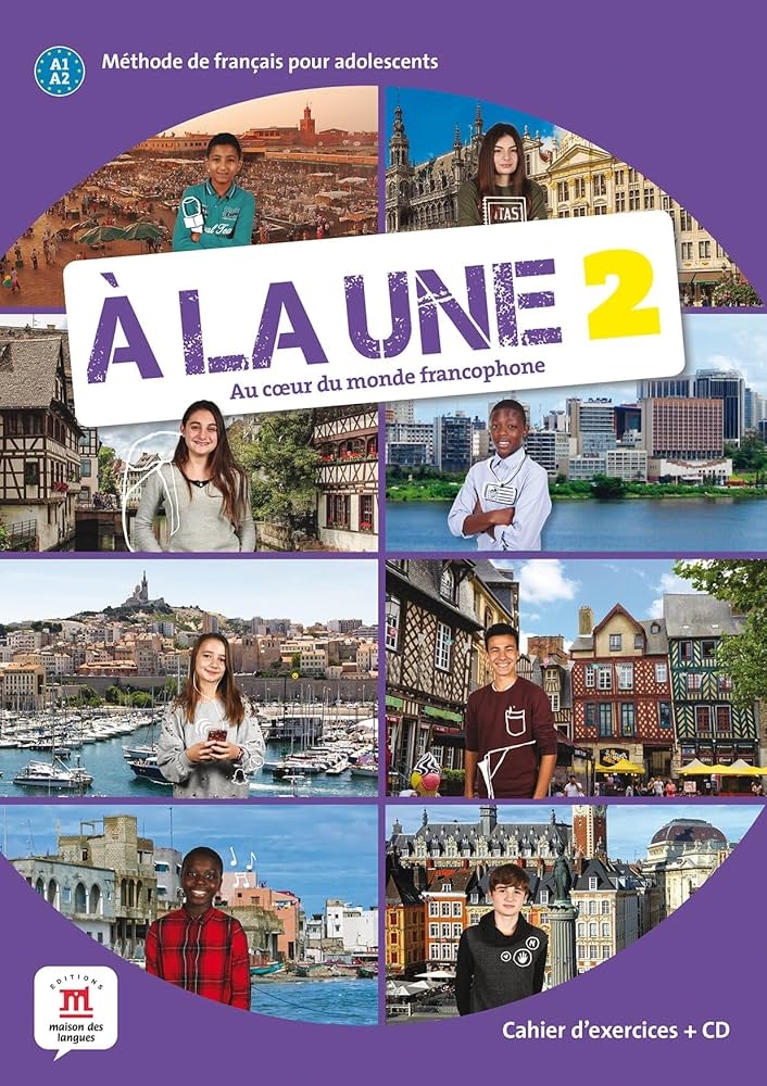 A LA UNE 2 CAHIER DEXERCICES + CD