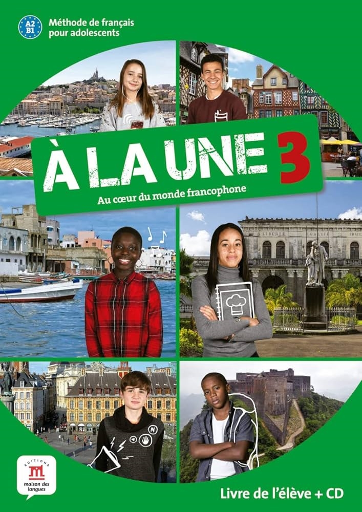 A LA UNE 3 LIVRE DE LELEVE + CD