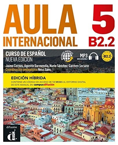 AULA INT NUEVA EDICION 5 LIBRO DEL ALUMNO HYBRID