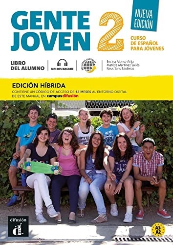 GENTE JOVEN NUEVO EDICION 2 HIBRIDA LIBRO DEL ALUM