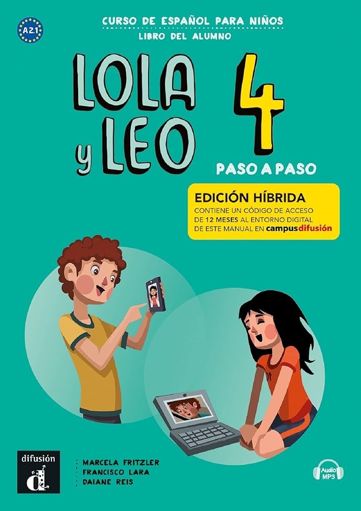 LOLA Y LEO PASO A PASO 4 ALUMNO HIBRIDA