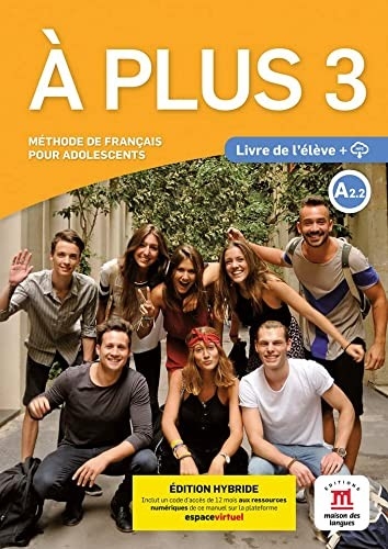 A PLUS 3 ED. HYBRIDE LIVRE DE LELEVE