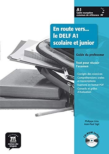 EN ROUTE VERS LE DELF SCOLAIRE A1 GUIDE+CDROM