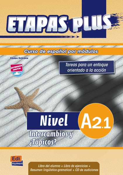 ETAPAS PLUS A2.1 ALUMNO+EJ.+CD INTERCAMBIOS Y TOP.