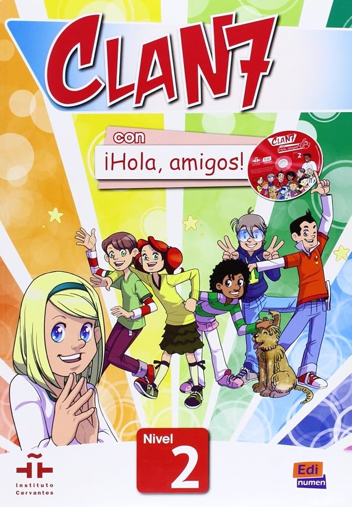 EDI-CLAN 7 HOLA AMIGOS NIVEL 2 MOCHILA PROF